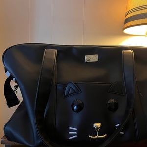 Betsy Johnson Cat Luggage